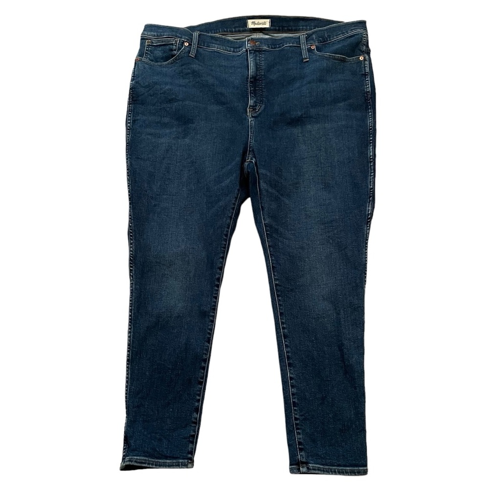 Madewell Blue 10" High Rise Skinnies Jeans 37P